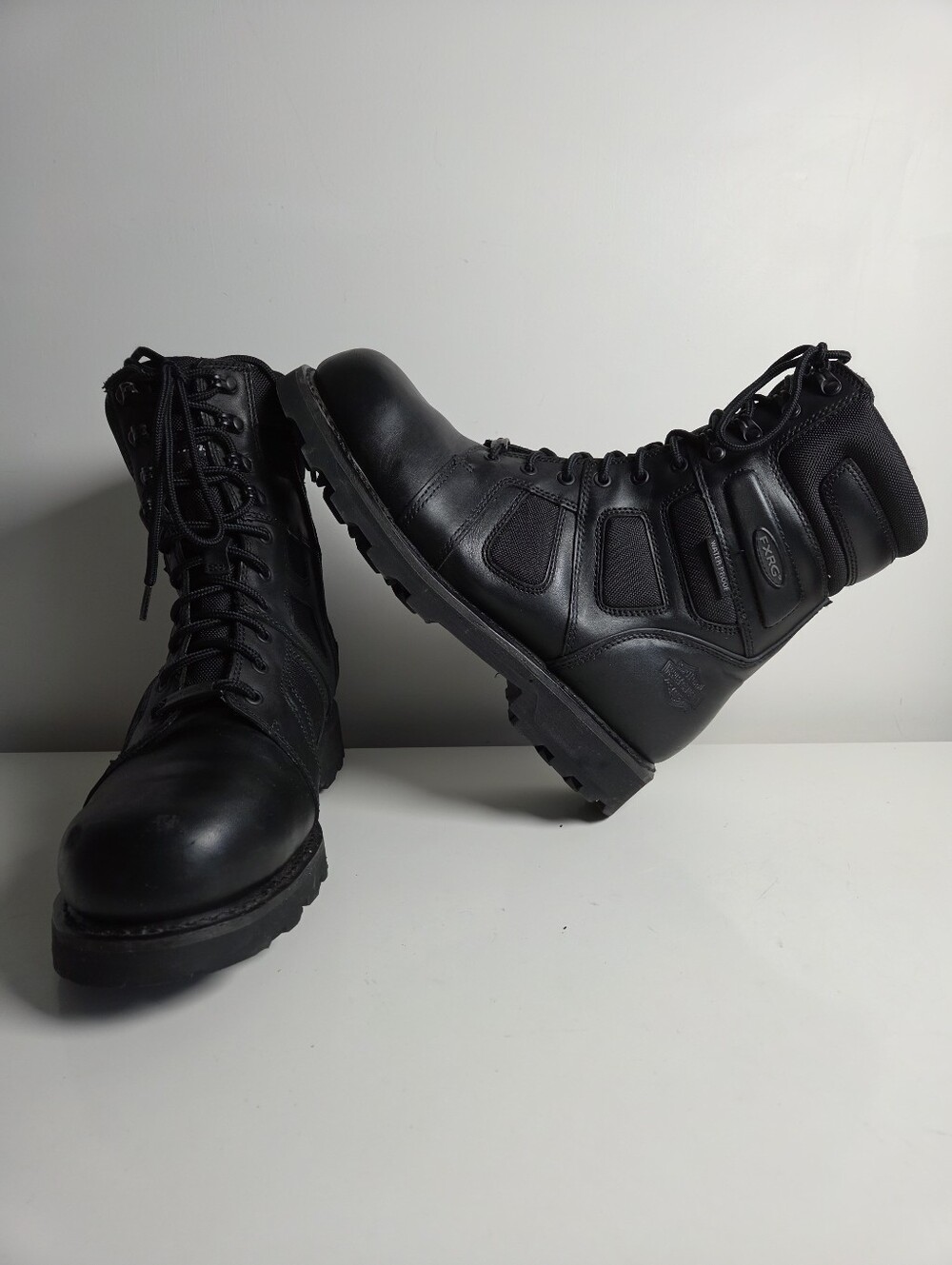 Harley-Davidson Men's Welton FXRG Waterproof Black Boots D96140 Size 11